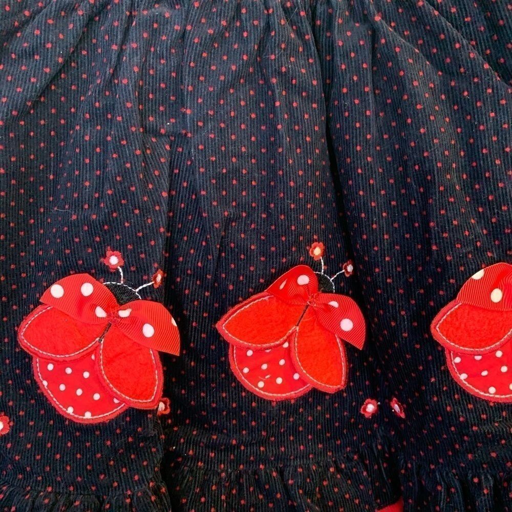 Ladybug Corduroy Jumper 12M by Rare Too! - Picture 3 of 9